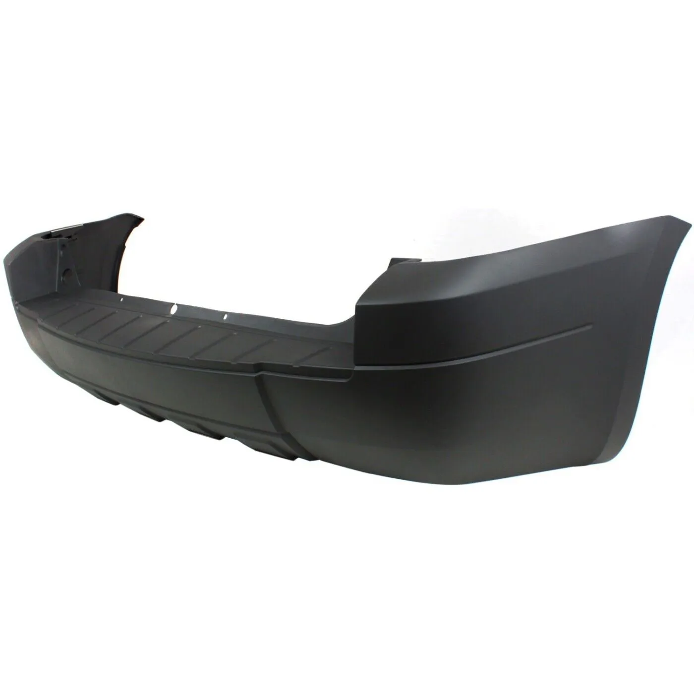 Ford Escape/Escape Hybrid Bumper Rear Textured Gray Without Tow Without Skid Plate Without Flares Package 2005-2007