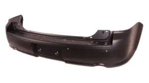 Ford FLEX Bumper Rear Primed With turbo With Sensor Without Tow (dual Exht Cut) 2010-2019