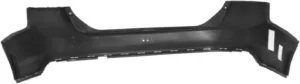 Ford Focus Bumper Rear Primed Sedan Without Sensor Hole CAPA Certified 2012-2014