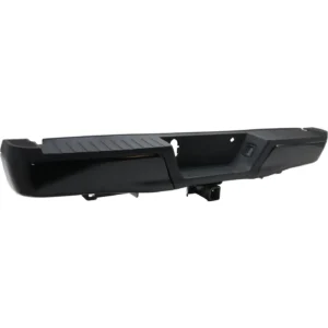Ford Pickup F150 2015-2020/Pickup F150 Police Responder 2018-2020 Bumper Rear Assembly Black With black Pad With MAX Tow Hitch Without Sensor