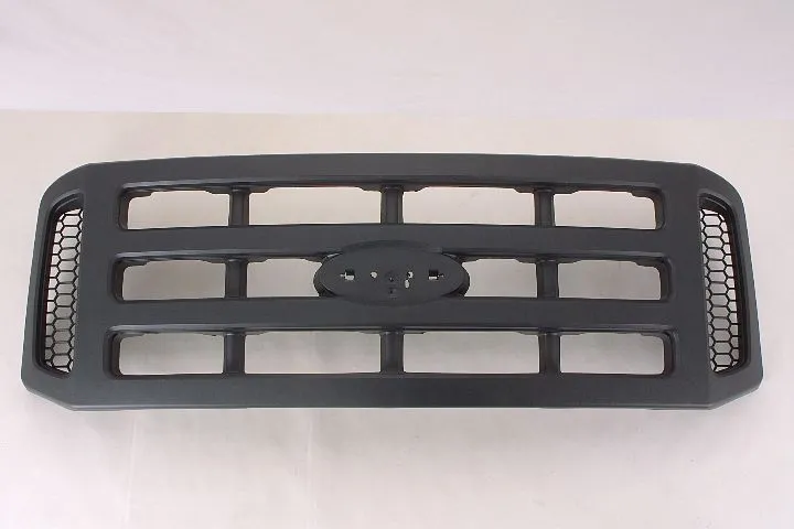 Ford Pickup Superduty Grille Black Without Chrome Package Xl Model 2006-2007