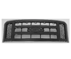 Ford Pickup F450 Superduty/Pickup Superduty Grille Textured Black Xl Model 2008-2010