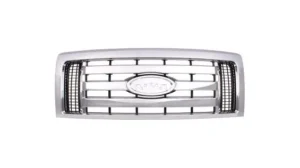 Ford Pickup Lightduty Grille Xlt Chrome Frame 3 Chrome Bars 2009-2012