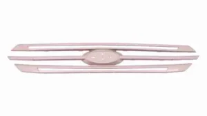 Ford Taurus Grille Molding Outer Matte-gray With chrome Strip 2013-2019