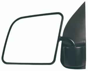 Ford VAN Econoline Door Mirror Driver Side Manual With swing Lock Paddle Type/flat Glass 1992-2007