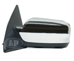 Lincoln MKZ 2007-2010/Zephyr (lincoln) 2006 Door Mirror Driver Side Power Heated Chrome With puddle Lamp Without Blind Spot