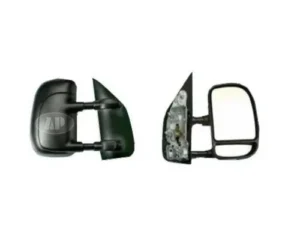 Ford VAN Econoline Door Mirror Passenger Side Manual Textured Dual Glass Telescope TYPE 2003-2014