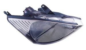 Ford Focus Head Lamp Driver Side Without Hid Without Svt With chrome Bezel High Quality 2000-2002