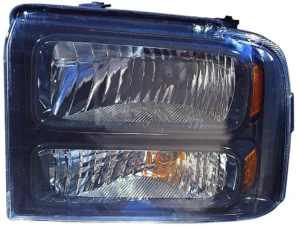 Ford Pickup Superduty Head Lamp Driver Side Black Bezel With harley-davidson Package High Quality 2005-2007