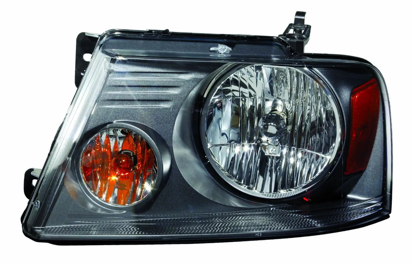 Ford Pickup Lightduty Head Lamp Driver Side With medium Gray Background CAPA Certified 2007-2008