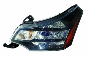 Ford Focus Head Lamp Driver Side Black/chrome Trim Coupe 09-10/SDN Ses 10-11 High Quality 2009-2011