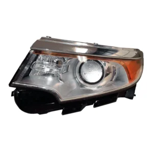 Ford Edge Head Lamp Driver Side Halogen Without Sport Without Logo Chrome Bezel High Quality 2011-2014