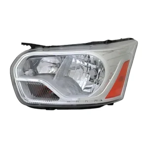 Ford Transit T-350HD Passenger VAN Head Lamp Driver Side Halogen Chrome Trim To 9/2/15 Without Logo High Quality 2015-2016