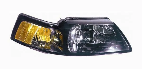 Ford Mustang/Mustang Cobra/Mustang GT Head Lamp Passenger Side Black Bezel High Quality 2001-2004