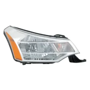 Ford Focus Head Lamp Passenger Side (bright Chrome Trim) Excludes 10-11 Sedan Ses Model High Quality 2008-2011