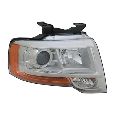 Ford Expedition/Expedition EL Head Lamp Passenger Side Projector TYPE Without Logo/complex Reflector Black-out High Quality 2015-2017