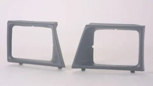 Ford VAN Econoline Head Lamp Bracket Driver Side Matte-gray Sealed Beam TYPE 2003-2007