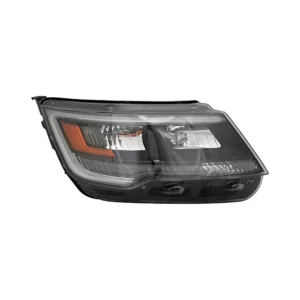 Ford Explorer Sport Head Lamp Passenger Side Hid Sport Model Black Housing High Quality 2016-2018