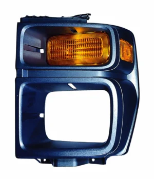 Ford VAN Econoline Signal Lamp Front Driver Side Sealed Beam Lamps With Bezel CAPA Certified 2008-2014