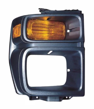 Ford VAN Econoline Signal Lamp Front Passenger Side Sealed Beam Headlamps With Bezel CAPA Certified 2008-2014