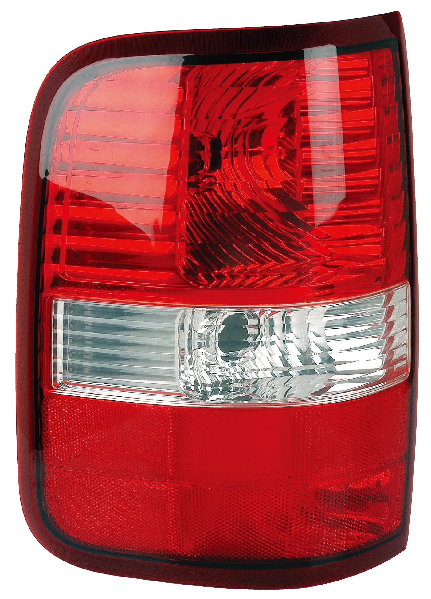 Ford Pickup Lightduty Tail Lamp Driver Side Styleside Model With RED Lens With housing Excludes Harley Davidson High Quality 2004-2008