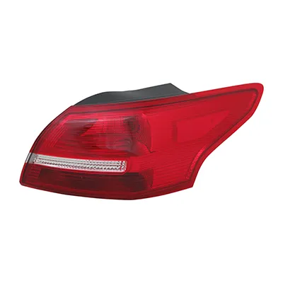 Ford Focus Tail Lamp Passenger Side Sedan High Quality 2015-2018