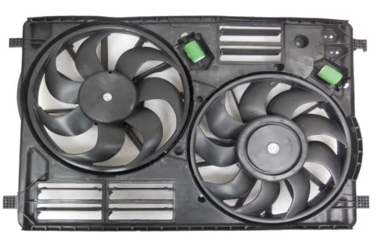 Ford Escape 2017-2019/Focus 2016-2018 Cooling Fan Assembly Dual With resistor 2.0/2.3L Turbo With TOW Package
