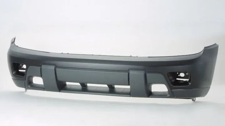 Chevrolet Trailblazer Bumper Upper Front Primed Lower Textured With FOG Lamp Hole Fits 02-05 Without 2-TONE PAINT/06-08 Ls Model 2002-2008