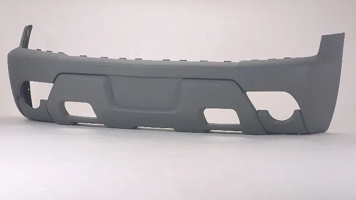 Chevrolet Avalanche Bumper Front With BODY Cladding Textured Gray 1500 Model 2002