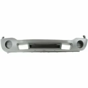 GMC Sierra Pickup Hybrid Bumper Lower Front Without Fog Lamp Hole Textured 2005-2007