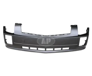 Cadillac SRX Bumper Front Without Head Lamp Washer Hole Sports Upper/lower 1 Piece Primed 2004-2009