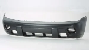 Chevrolet Trailblazer Bumper Upper Front Primed Lower Textured Without Fog Lamp Hole 2002-2005