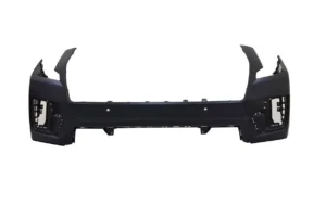 GMC Yukon XL Denali Bumper Front Upper Primed Paint-to-Match With 4 Sensors Fits 23/24 Without Handsfree Excludes AT4 | 2021-2024