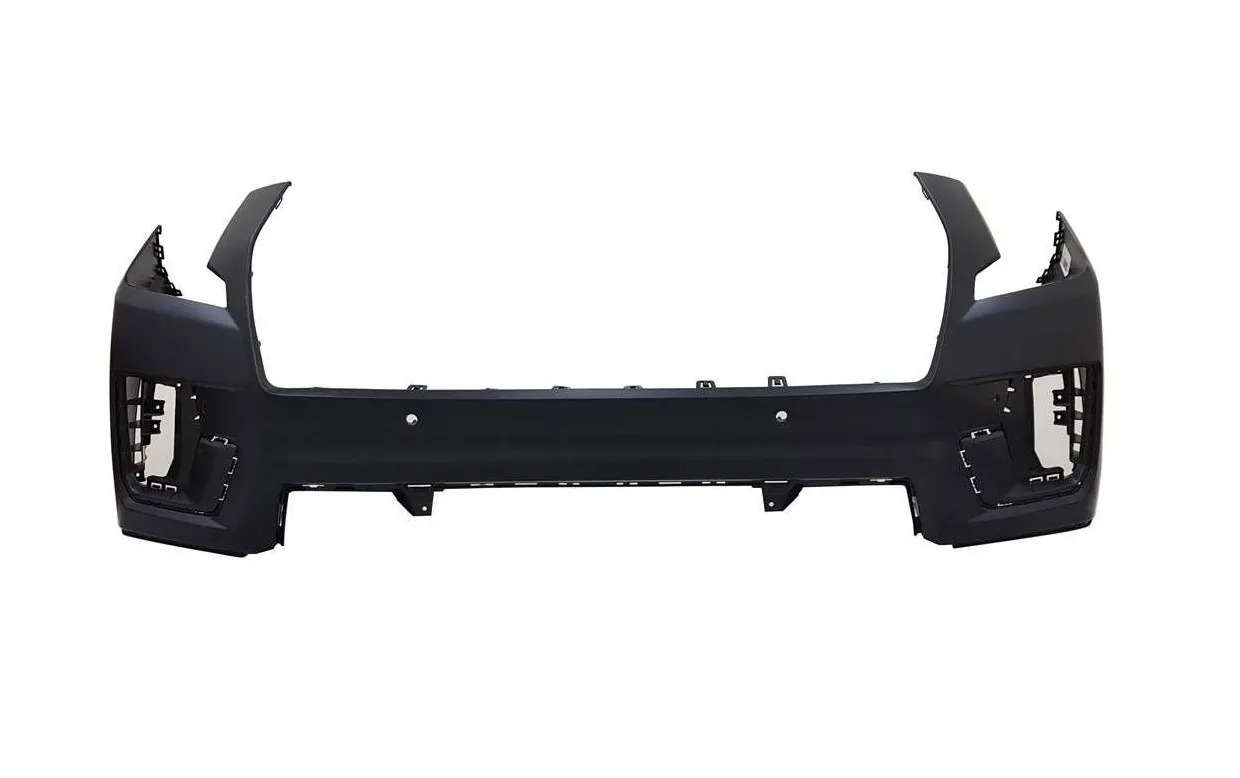 GMC Yukon XL Denali Bumper Front Upper Primed Paint-to-Match With 4 Sensors Fits 23/24 Without Handsfree Excludes AT4 | 2021-2024