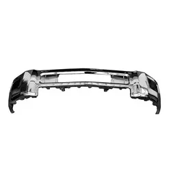 Chevy Silverado Pickup 3500 Bumper Face Bar Front Chrome Without Sensor With FOG Holes Steel 2015-2019