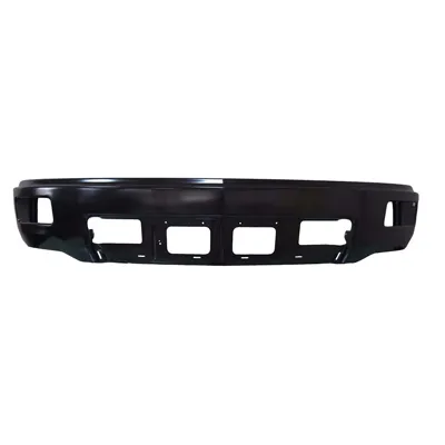 Chevy Silverado Pickup 1500 Bumper Face Bar Front Black With FOG Lamp Without Sensor 2014-2015
