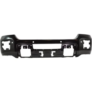GMC Sierra Pickup 2500/Pickup Sierra 3500 Bumper Face Bar Front Steel With Sensor Black Paint-to-Match 2015-2019
