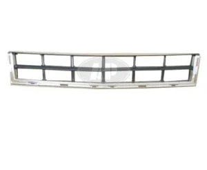 Cadillac SRX Grille Lower Center (bumper Grille) Matte-dark Gray With chrome Molding 2010-2012