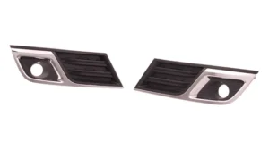 Chevrolet Traverse Fog Lamp Bezel Front Driver Side Matte Black With chrome Mldg Lt Model 2013-2017