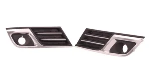 Chevrolet Traverse Fog Lamp Bezel Front Driver Side Matte Black With chrome Moulding/trim Ltz Model 2013-2017