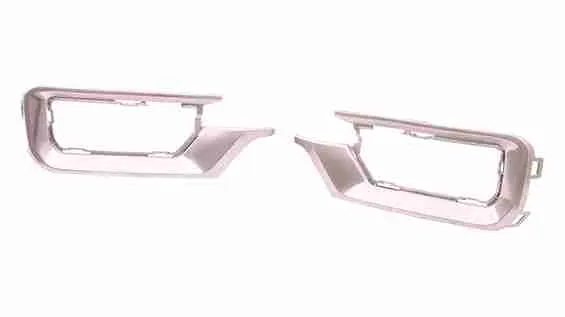 GMC Acadia 2013-2016/Acadia Limited 2017 Fog Lamp Molding Front Driver Side Satin Finish