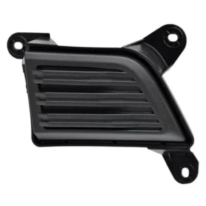 Chevy Silverado Pickup 3500 Fog Lamp Cover Front Driver Side Textured Black/24-26 Chrome Bumper Models 2020-2026