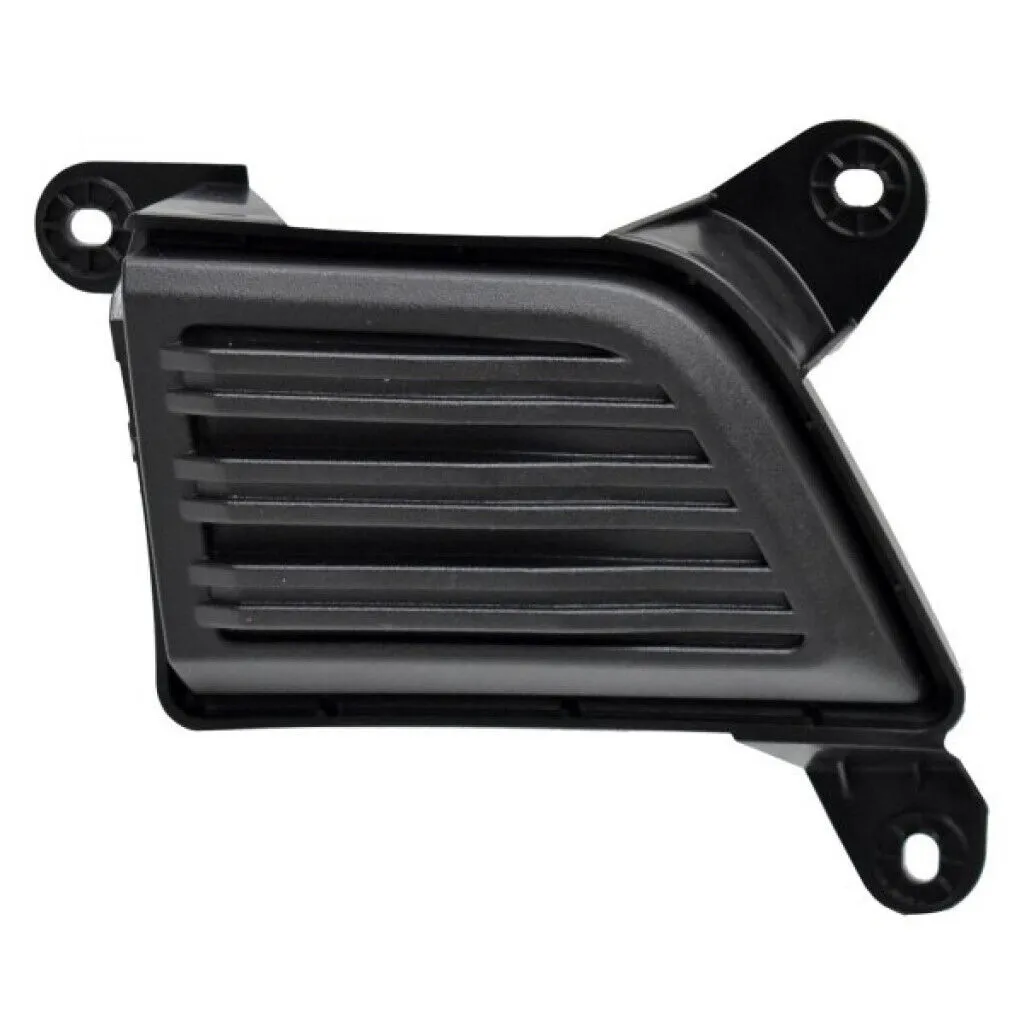 Chevy Silverado Pickup 3500 Fog Lamp Cover Front Driver Side Textured Black/24-26 Chrome Bumper Models 2020-2026