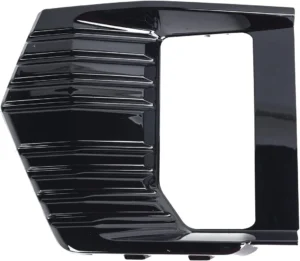 GMC Yukon XL Denali Fog Lamp Bezel Front Driver Side Ptd Black Without Molding Excludes AT4 | 2021-2024