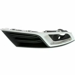 Chevrolet Traverse Fog Lamp Bezel Front Passenger Side Matte Black With chrome Mldg Lt Model 2013-2017
