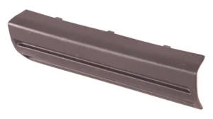 GMC Sierra Pickup 1500 License Plate Bracket Front Textured Dark Gray 2014-2015