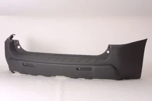 Chevrolet Equinox Bumper Rear Matte-dk Gray Textured Ls Model Built-in Pad CAPA Certified 2005-2006