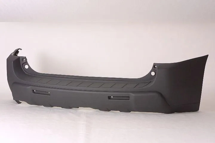 Chevrolet Equinox Bumper Rear Matte-dk Gray Textured Ls Model Built-in Pad CAPA Certified 2005-2006