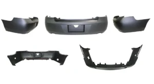 Chevrolet Impala 2006-2013/Impala Limited 2014-2016 Bumper Rear Primed With DUAL Exhaust Lt/ltz/ss/police Model CAPA Certified