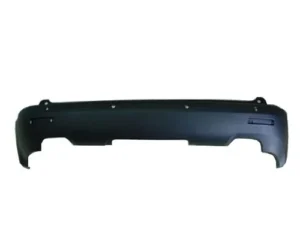 GMC Acadia Bumper Rear With Sensor Hole Textured Black Excludes Denali 2007-2012